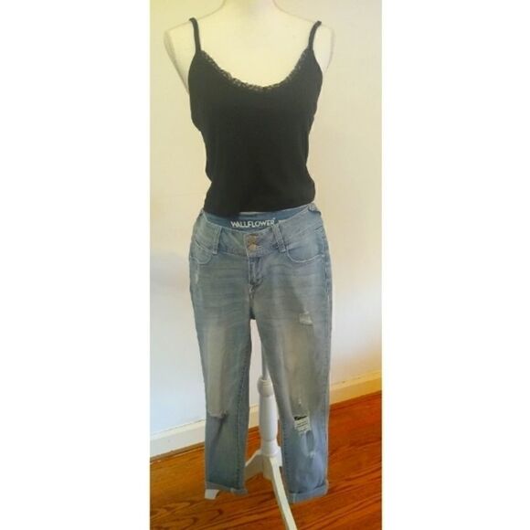 Wallflower Ripped Jeans   - Picture 1 of 5